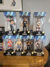 WWE Minix Figures Bundle x7