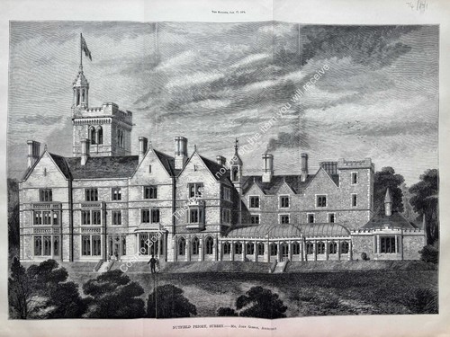 1874 nutfield priory - 1874, :