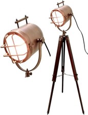 Antique Copper Tripod Floor