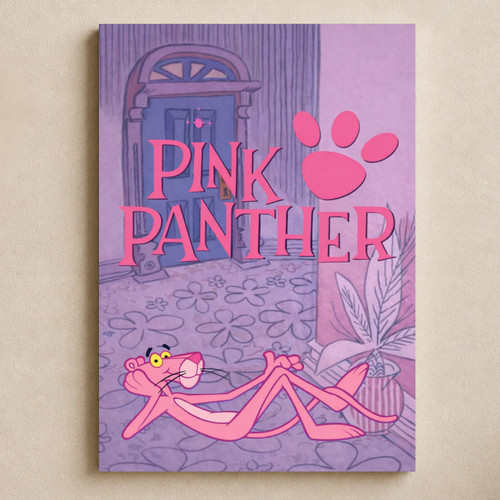 Pink panther show poster - panther, tv