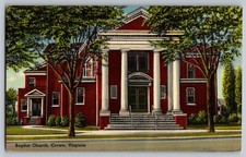 Postcard - Baptist Church