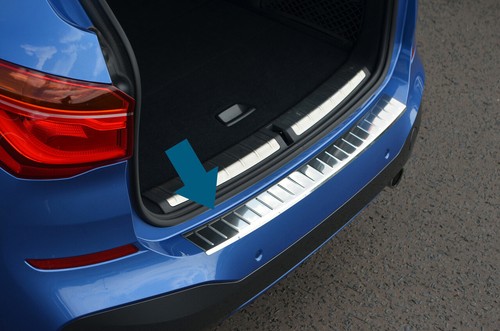 Chrome rear bumper protector - bumper,