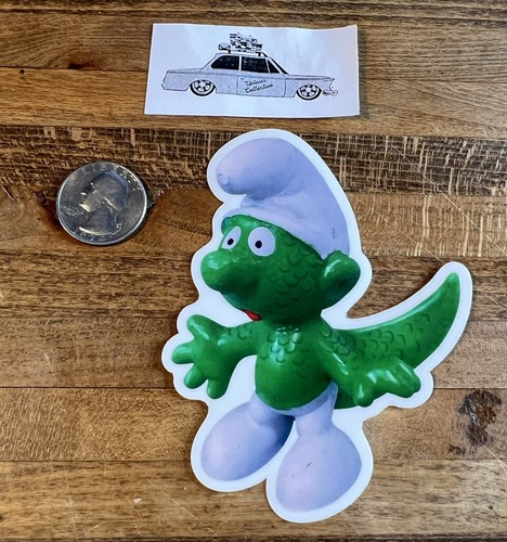Todd bratrud smurf lizard - smurf,
