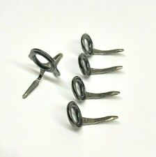 SHIMANO SET OF FIVE INTERMEDIATE EYE GUIDES FOR FISHING ROD BUILDING / REPAIRS 