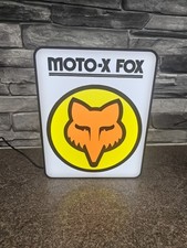 Vintage moto Fox Racing LED