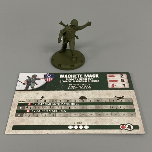 Dust tactics damaged machete - tactics,