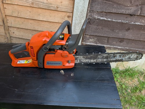 Husqvarna chainsaw used - husqvarna,