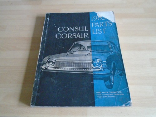 Ford consul corsair - consul, (1500)