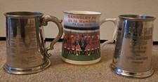 3 x BARNSLEY FC Commemorative