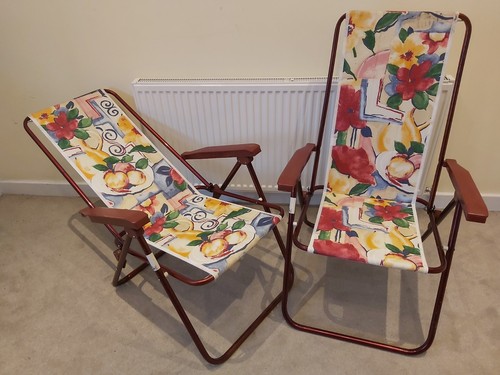 Vintage pair floral design - vintage,