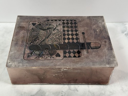Vintage cigar cigarette box - cigarette,