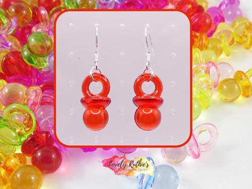 90s club dummy earrings - club,