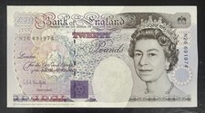 Old Twenty £20 Pound Note