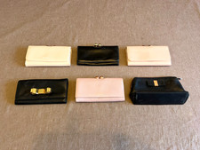 COLLECTION of 6 PINK & BLACK TED BAKER PURSES