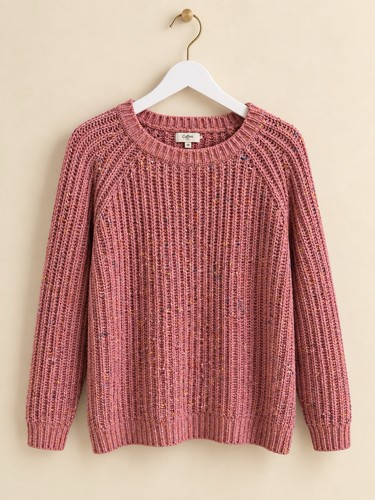 Cotton traders pink speckled - traders,
