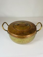 Antique Copper Cooking Pot