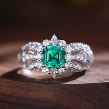 Certified 1ct Lab Grown