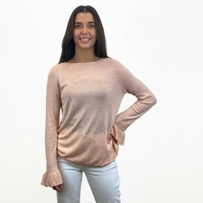 Ex M&S Womens Fine knit Frill