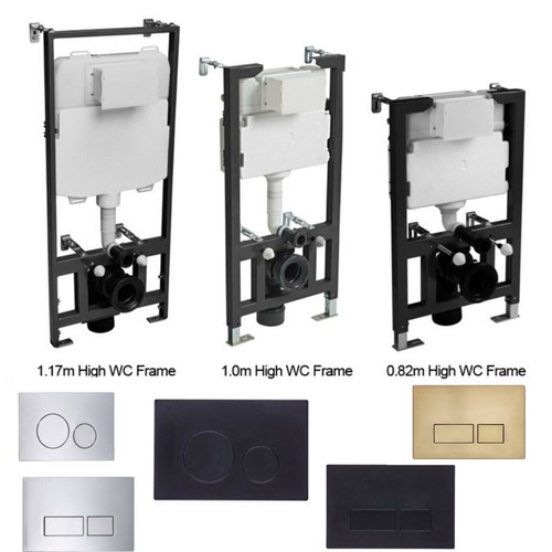 Wall hung toilet concealed - toilet,