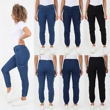 Womens Side Elastic Waist Self