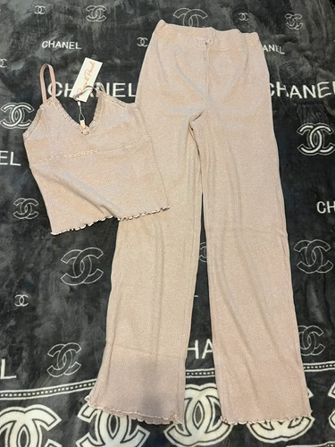 Womens pink sparkly pyjamas - womens,