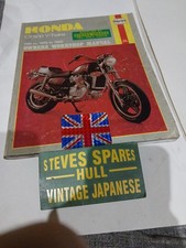 HONDA CX500AB,CX500 CUSTOM , TWINS ,1978-1982, workshop manual ,  HAYNES No.442.