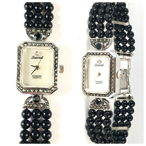 Lucoral diamond quartz watch - diamond,
