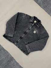 CARHARTT Black Denim Washed