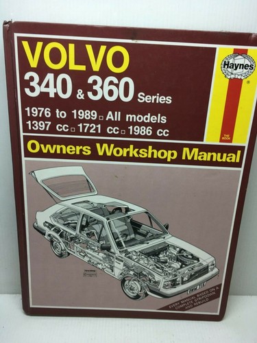 Haynes volvo 340 360 - volvo,