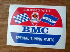BMC Rosette  SPECIAL TUNING PARTS Classic Retro Decal Sticker 1 off 85mm
