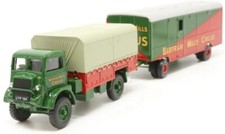 ATLAS EDITIONS · BEDFORD QL· BERTRAM MILLS CIRCUS · BAGGAGE TRAILER · BRAND NEW
