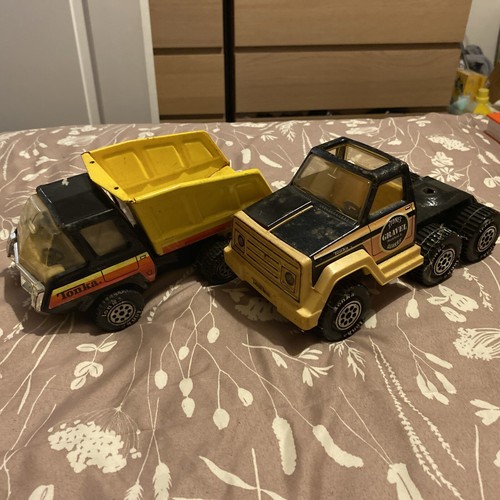 Tonka trucks vintage dump - tonka,