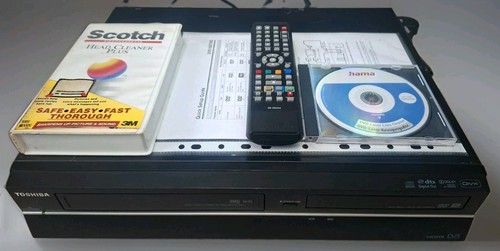 Toshiba dvr19dtkb2 vhs dvd - toshiba,