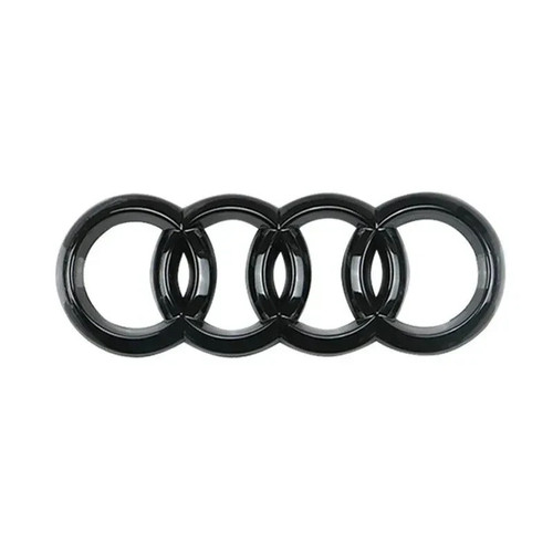 Audi silver black ring - 4,