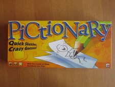 Pictionary Board Game. Mattel