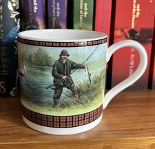 WEDGWOOD FISHING MUG 1996 BONE CHINA