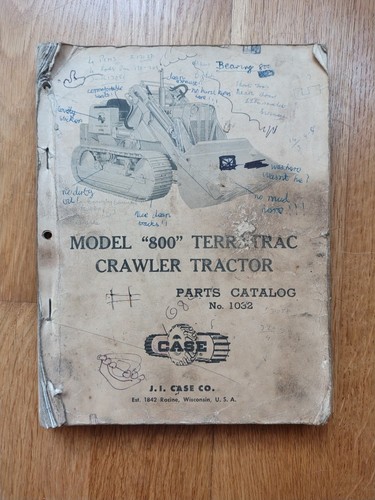 Case model 800 - 800, terratrac