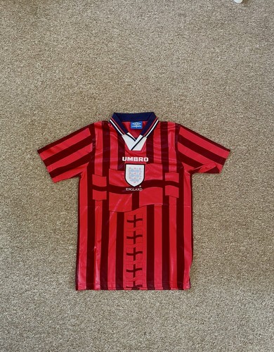England 1998 away shirt - england,