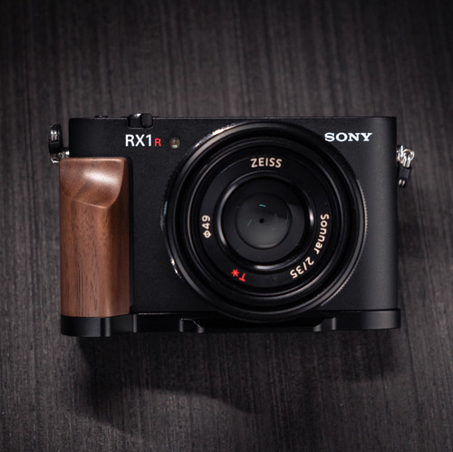 Handmade wood camera handle - handmade, l