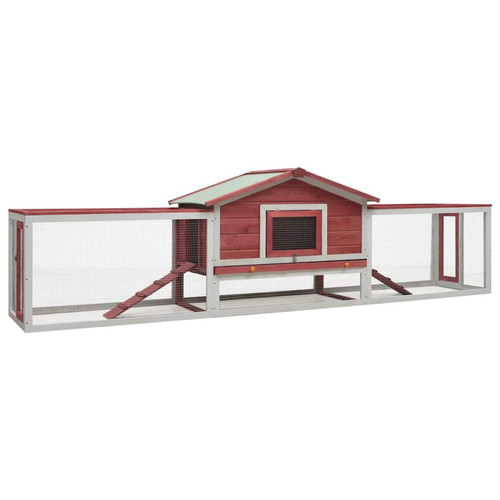 Rabbit hutch red pine - hutch,