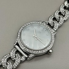 Diamonique Womens Watch Silver