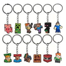 Minecraft Style Keychain