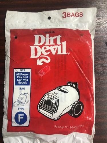 Dirt devil vacuum - vacuum, bags