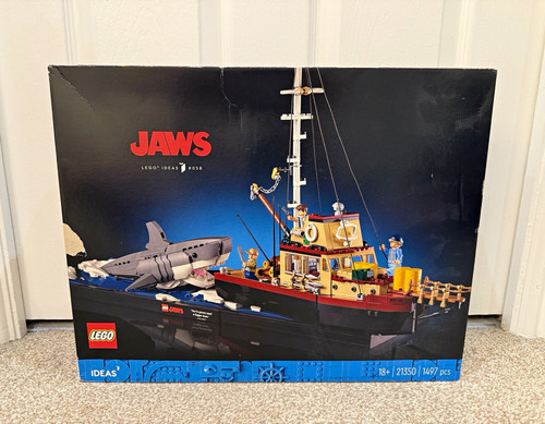 Lego ideas jaws 21350 complete - lego,