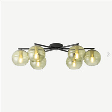 MADE.com Mika Large 6-Light Flush Ceiling Lamp *** WITHOUT GLASS SHADES ***
