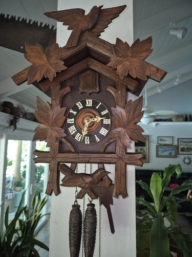 Large old count wheel cuckoo - count,