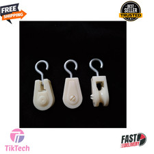 10Pcs White Mini Plastic