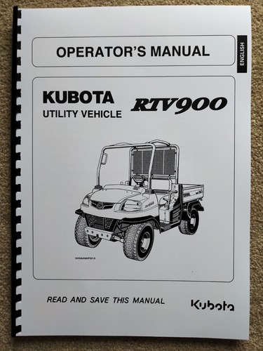Kubota rtv900 rtv - kubota, owner