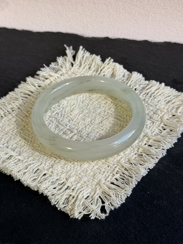 Natural jade bangle - bangle, bracelet