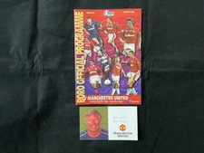 Alex Ferguson autographed card